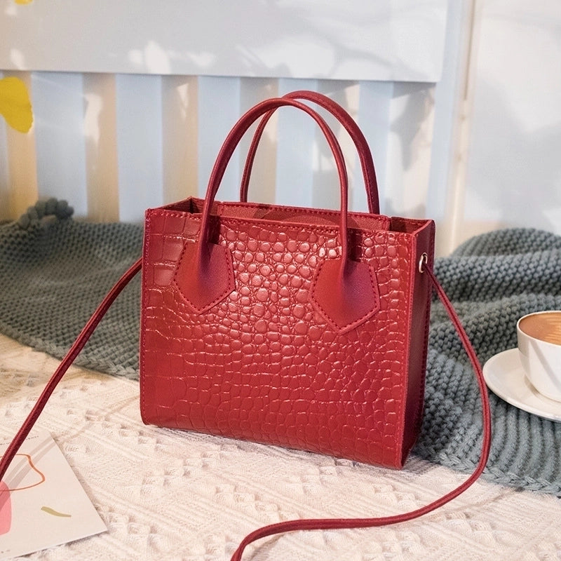 Women's Small Pu Leather Fashion Handbag
