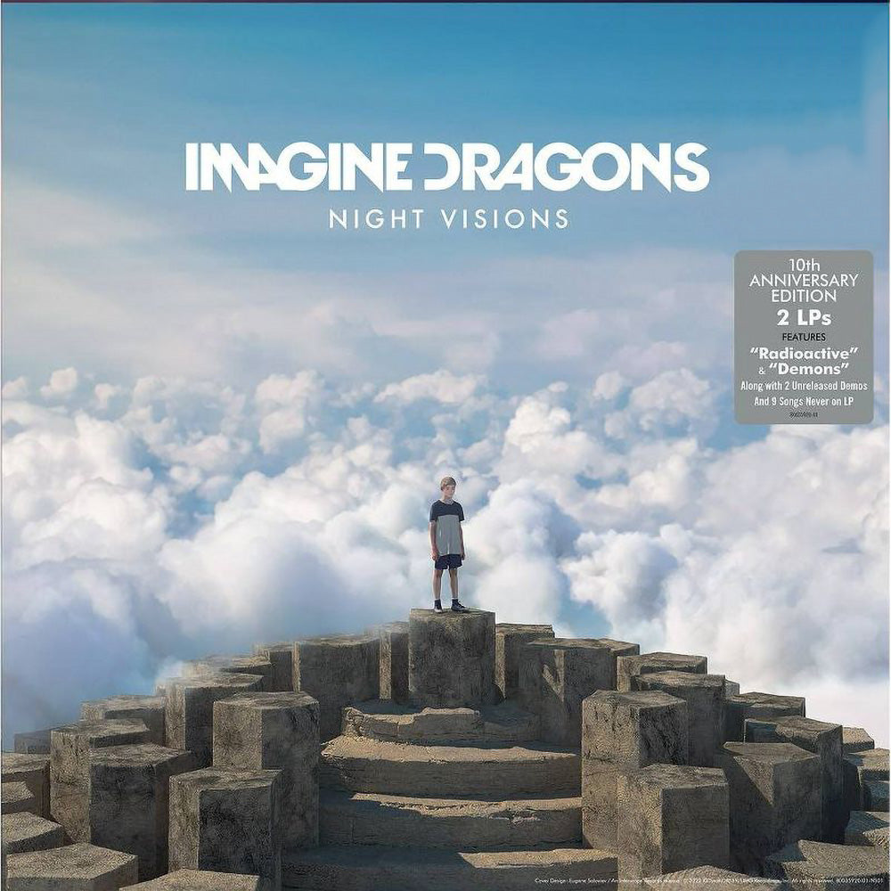 Imagine Dragons - Night Visions Exclusive Limited Edition Canary Yellow Color Vinyl 2x LP Record