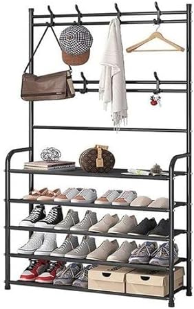 MULTIFUNCTIONAL SHOE AND HAT RACK (4 LAYERS)