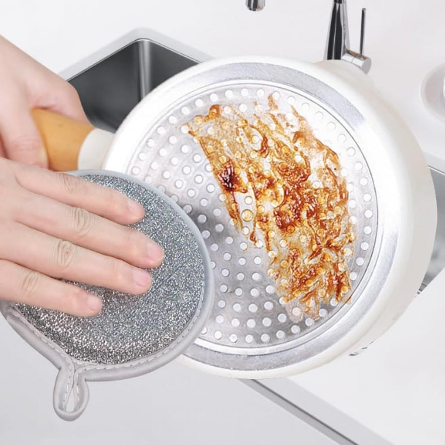 Double Sided Kitchen Cleaning Sponges