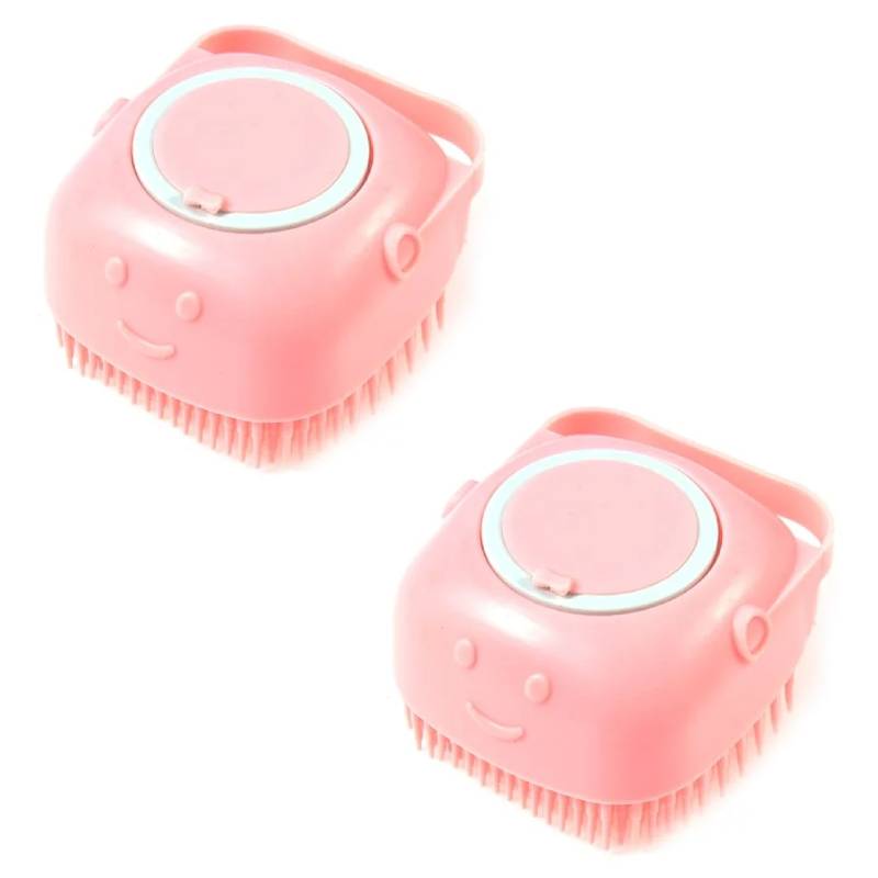 🧼🧼Bathroom 🐶Dog Cat🐱 Bath Brush Massage Gloves Soft Safety Silicone Comb Pet Accessories❤️❤️