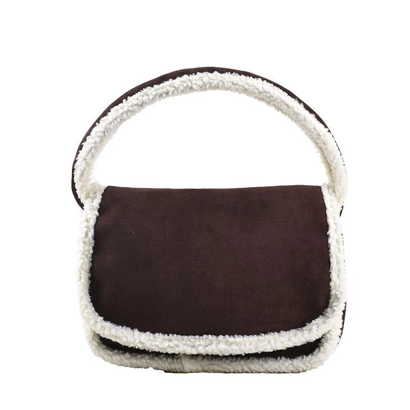 Women's All Seasons Pu Leather Solid Color Elegant Square Zipper Underarm Bag
