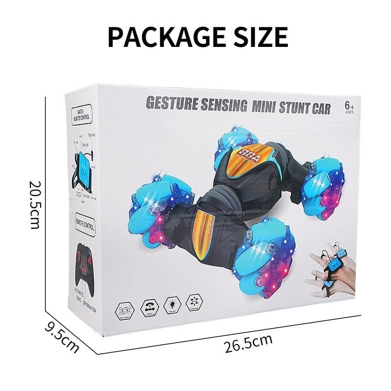 🎉48% OFF🎁Gesture Sensing RC Stunt Car With Light & Music