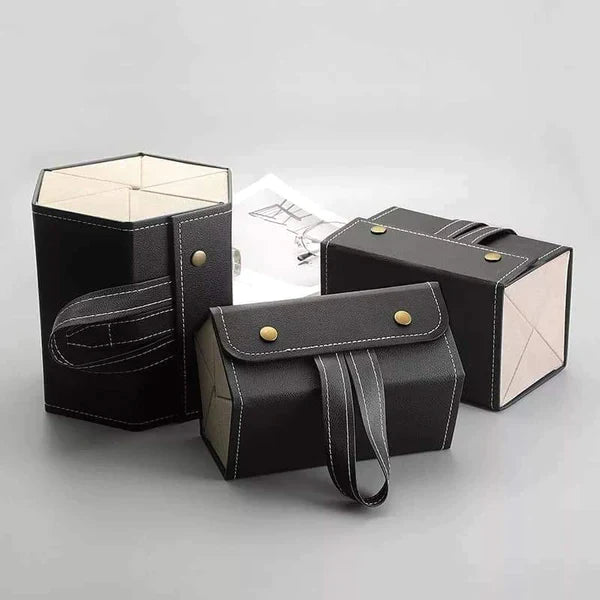 Leather Sun Glasses Organizer