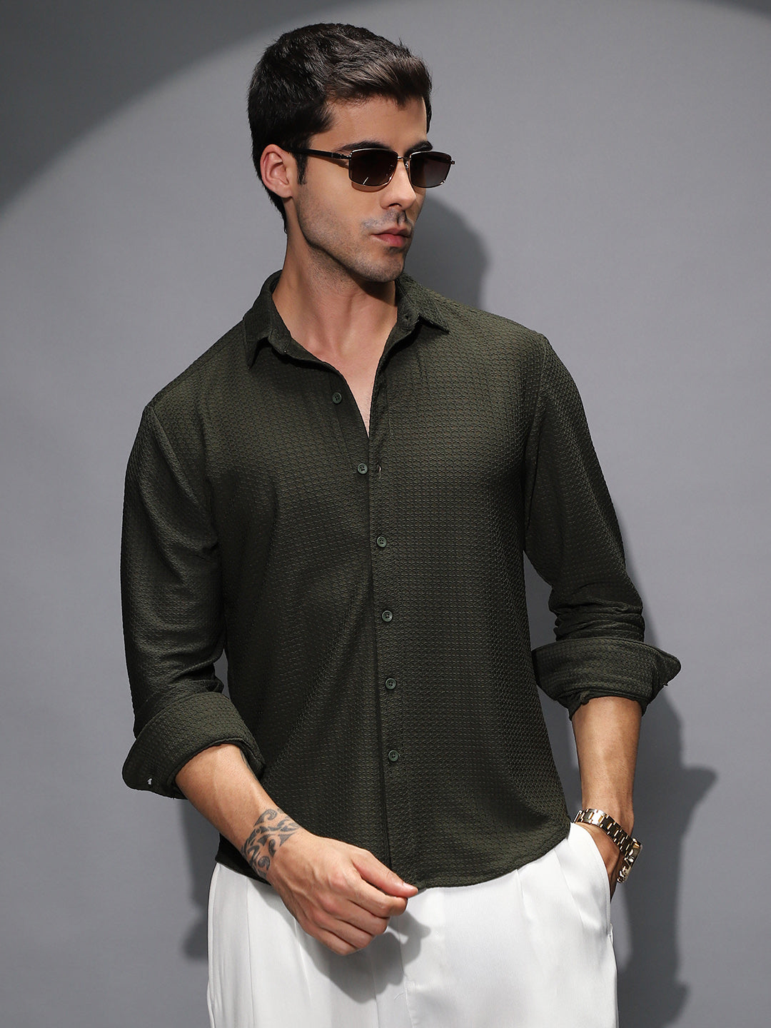 Gridveil-Tactile Shirt