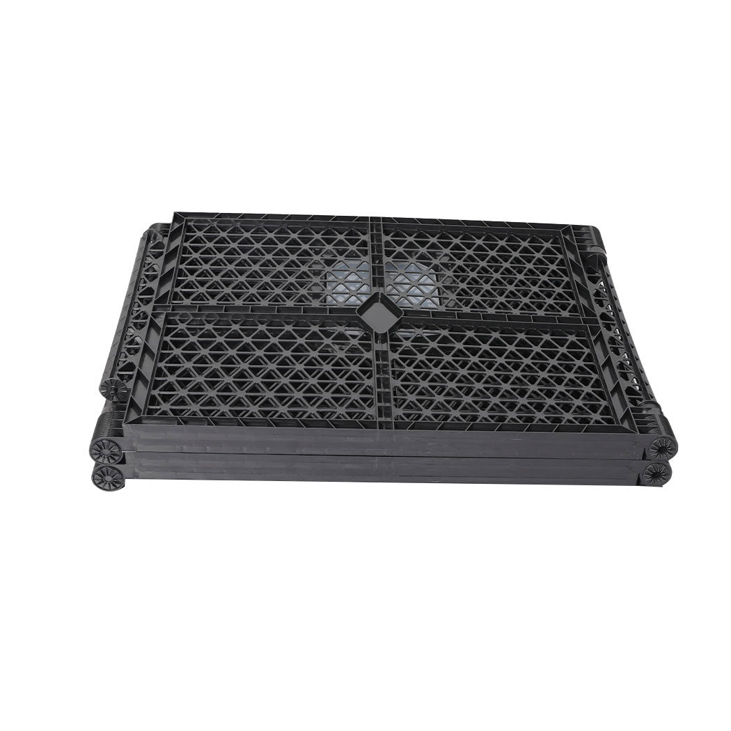 Foldable Plastic Garden Outdoor Pet Playpen 4 Panels