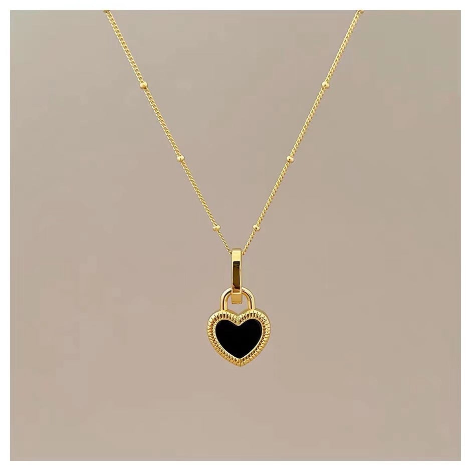 Geometric Titanium Steel 18K Gold Plated Necklaces