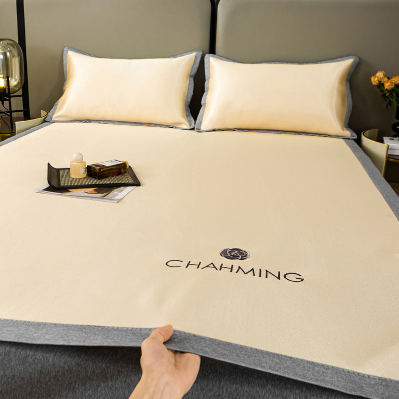 Light Luxury Cool Mat & Pillowcase Bedding Set