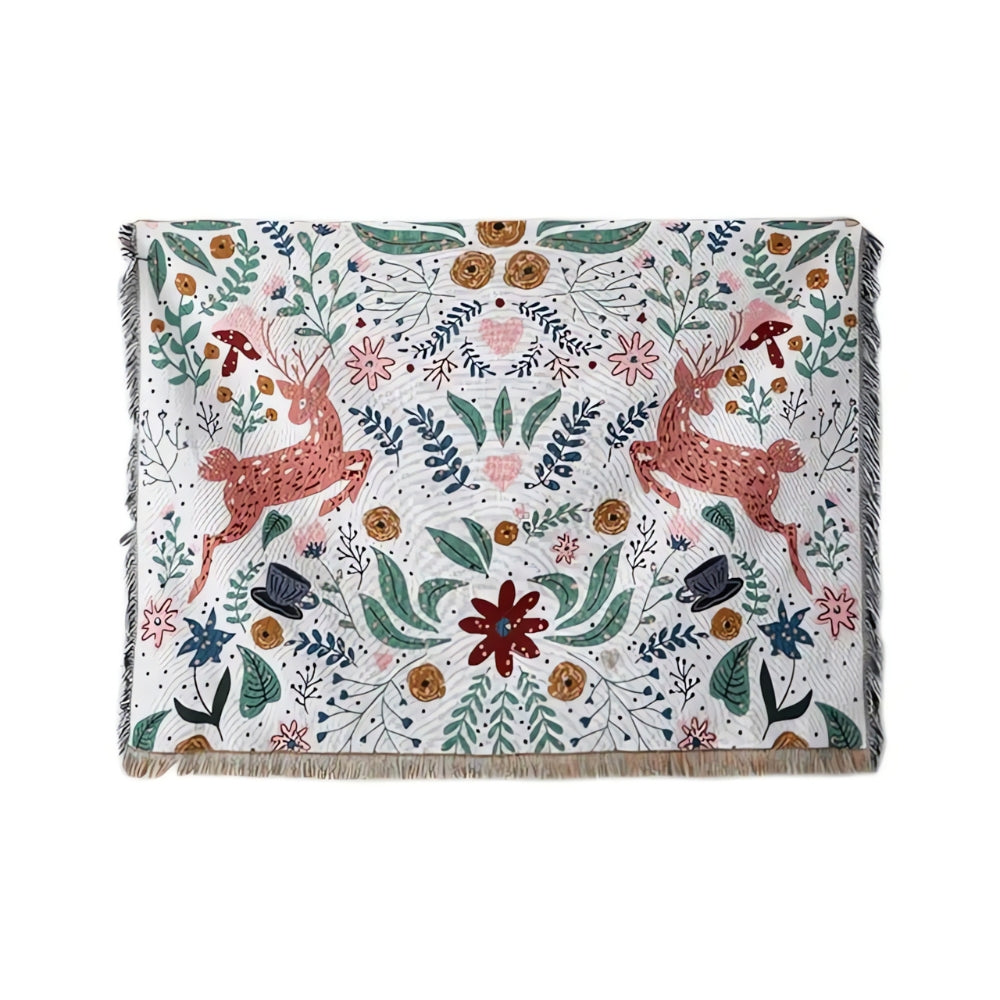 Laurel Nature-Inspired Soft Blanket