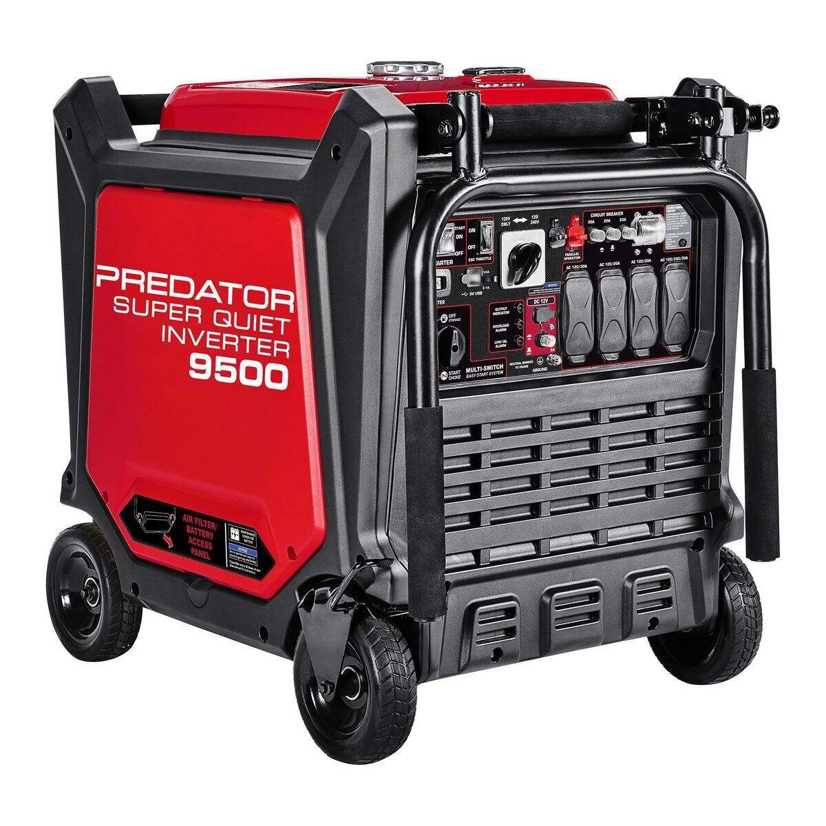 🔥Clearance Sale🔥PREDATOR Ultra-quiet dual-fuel inverter generator with remote start