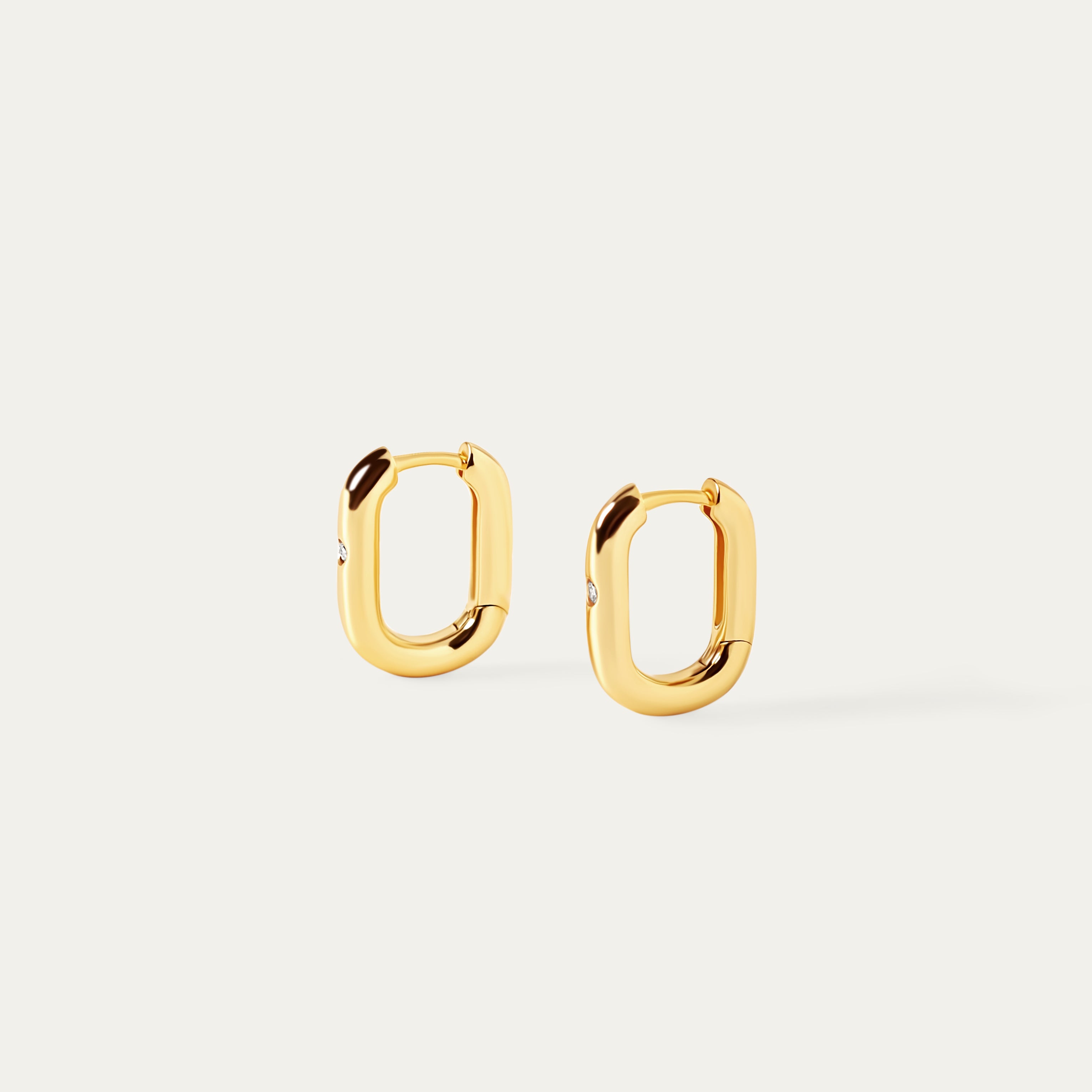 Lica CZ Earrings (18K Gold Vermeil)