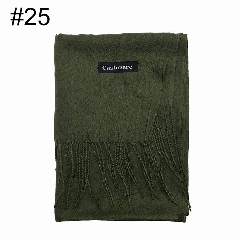 Thin Cotton And Linen National Two Tassel Ladies Scarf Shawl 100g A Generation Of Hair