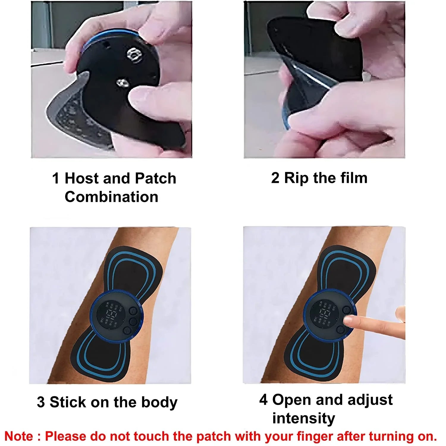 EMS Mini Neck Back Body Massager