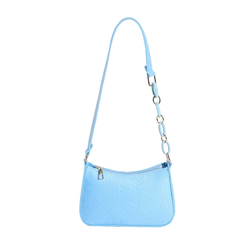 Women's All Seasons Felt Solid Color Vintage Style Square Zipper Shoulder Bag