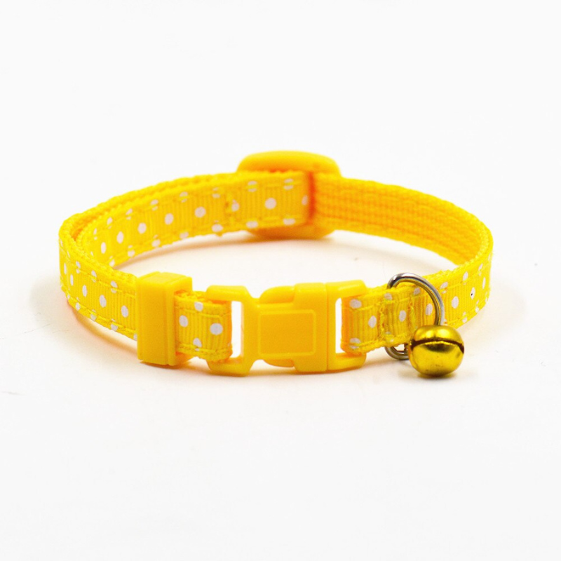 Polka Dot Print Dog Collars
