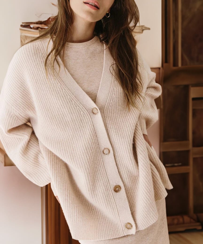 🔥Cashmere Cocoon Cardigan