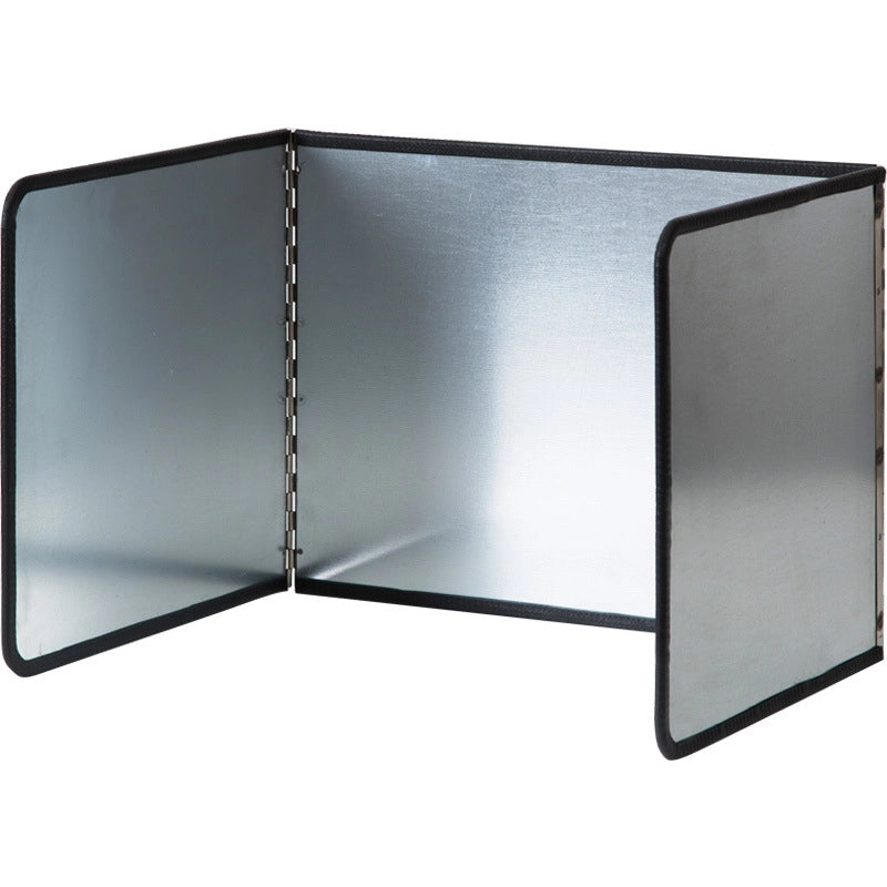Gas Stove Galvanized Oil Barrier Folding Heat Insulation Board Kitchen Cooking Oil Barrier Household Stove Splash Oil Barrier
