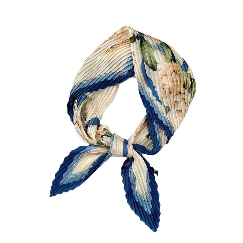 Women's Casual Minimalist Flower Polyester Printing Scarf