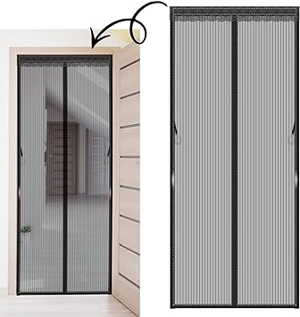 Magnetic Fly Net . Mosquito Door Net