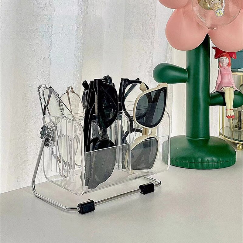 Acrylic Remote Holder - Mobile & Cosmetic Organizer - Home Desk