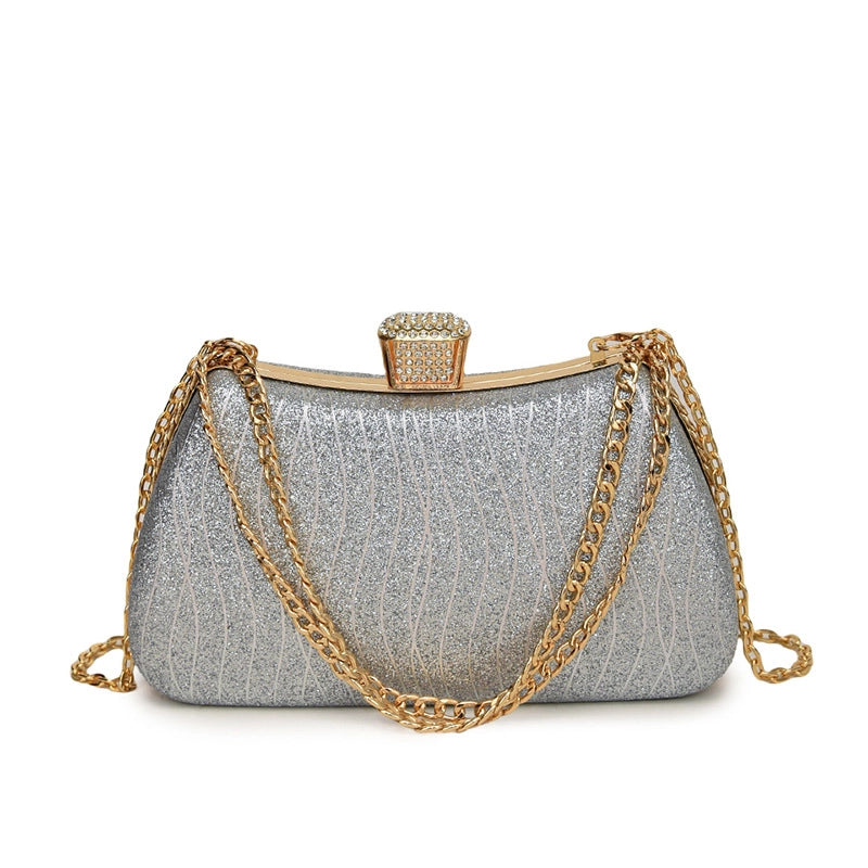 Women's Medium Pu Leather Stripe Streetwear Square Zipper Shoulder Bag Crossbody Bag