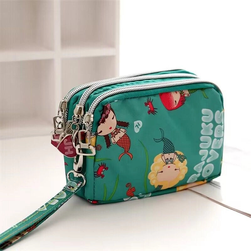 Women's All Seasons Nylon Fashion Phone Wallet