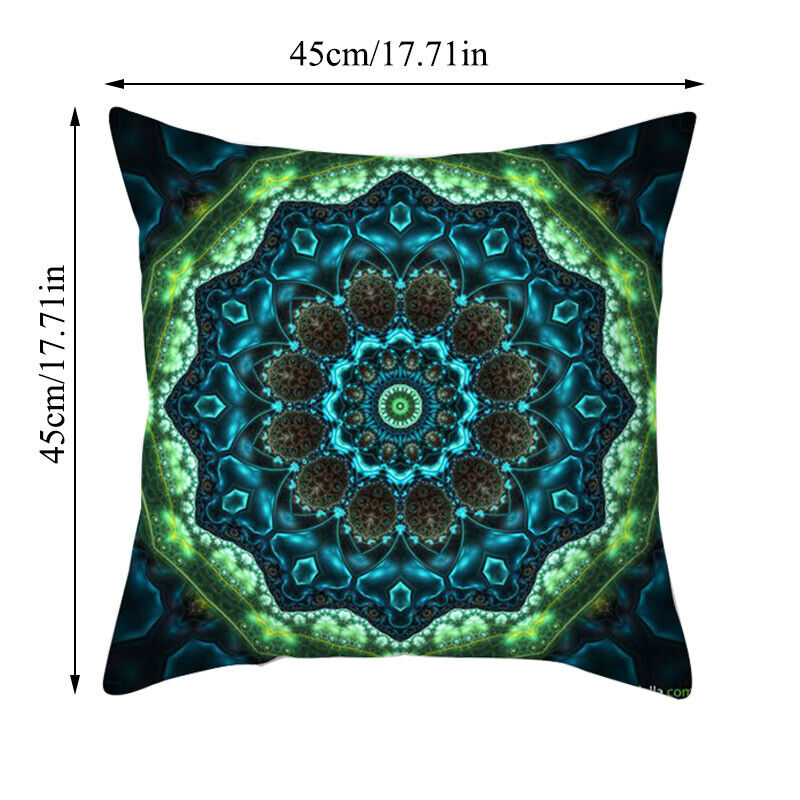 18 Cushion Cover Pillow Case Home Sofa Decor Pillowslip Waist Pillow Cover Soft