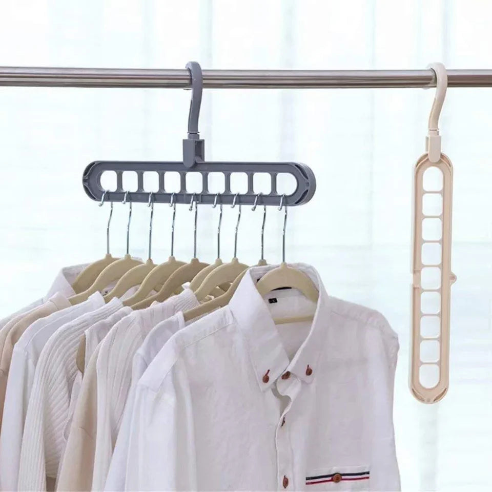 Rotating 9 Holes Hanger
