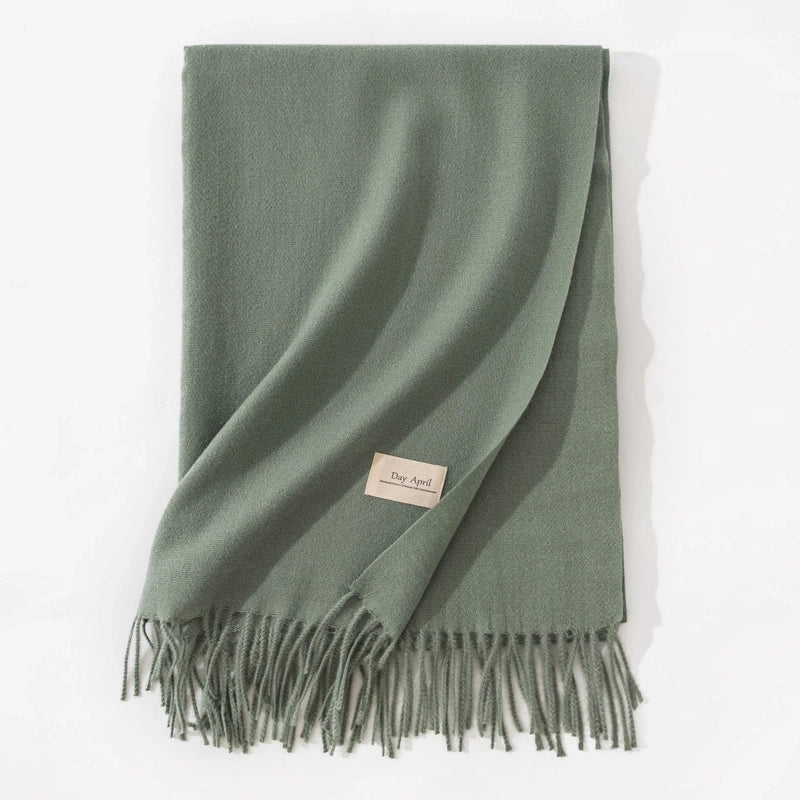Scarf Winter Warm Windproof Shawl Women's High-end  Women's Cashmere Scarf