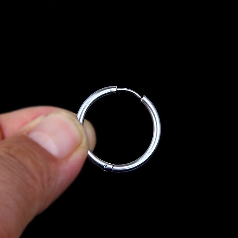 1 Piece Minimalist Geometric Plating Stainless Steel Earrings
