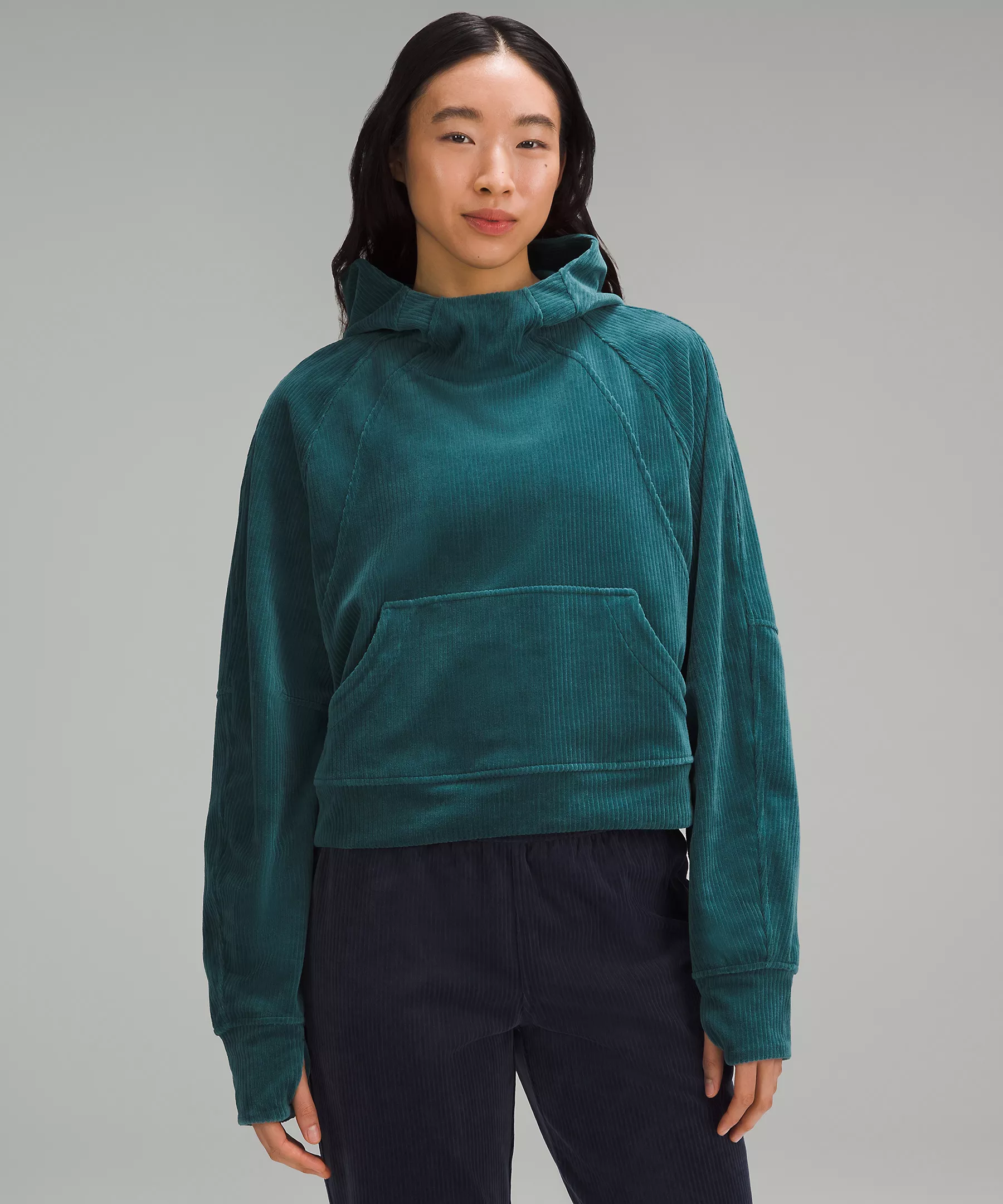 lululemon Scuba Oversized Hoodie Velvet Cord