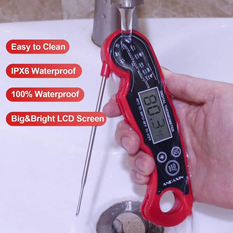 Meat Thermometer with Digital and LCD