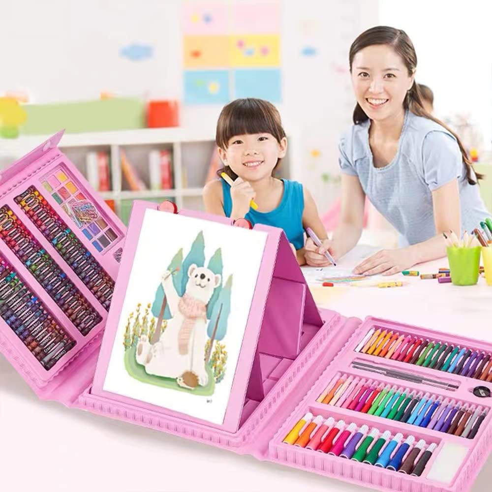 Deluxe 6-In-1 Art Creativity Set™ (🎄🎁The Best  Present For Kids)