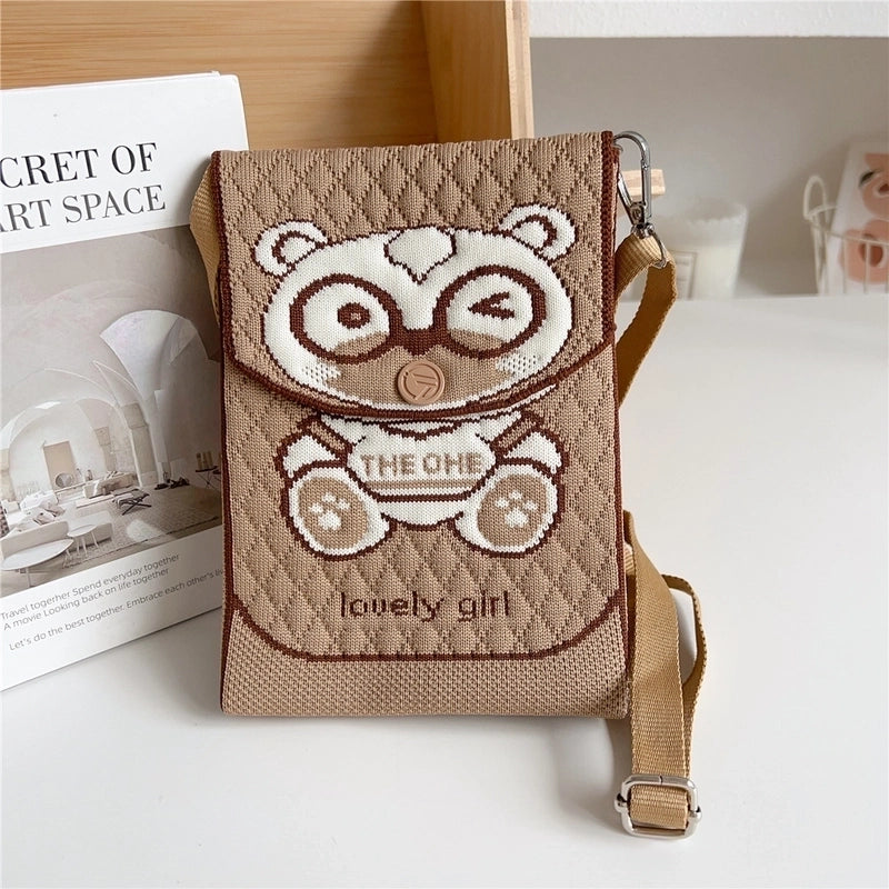 Women's Mini Spring&summer Knit Vacation Shoulder Bag