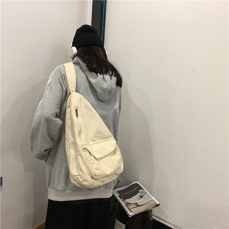 Urban Harmony Canvas Shoulder Bag