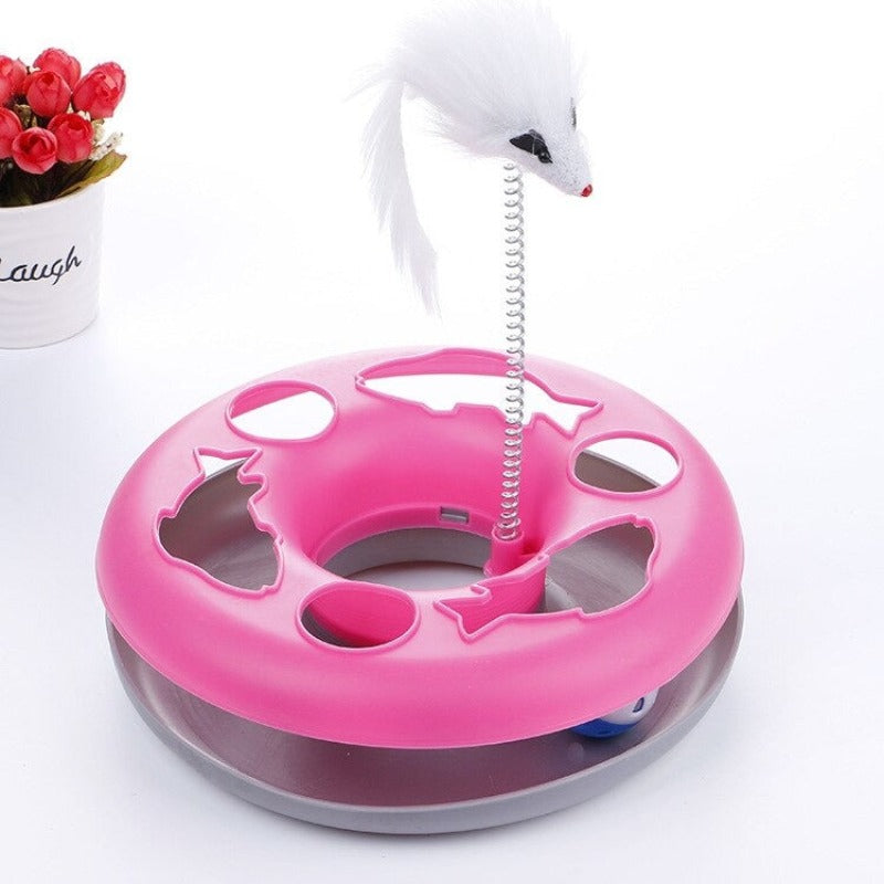 Turntable Cat Training Toys