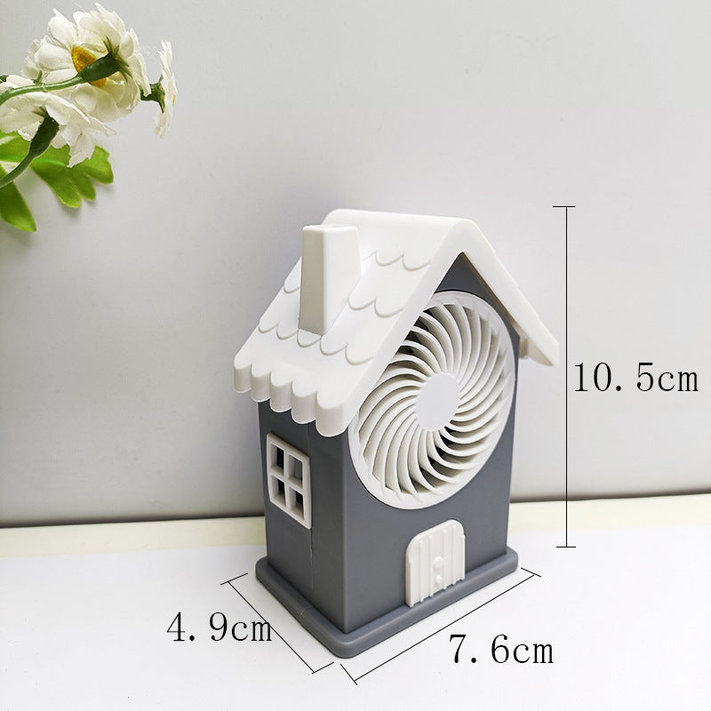 MINI RECHARGEABLE HOUSE FAN a?? PORTABLE & POWERFUL