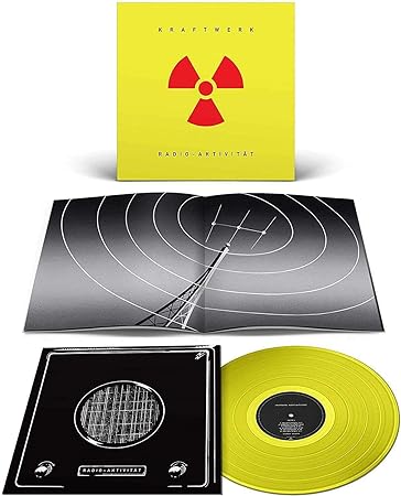 Kraftwerk-Radio-Aktivitat German Version Translucent Yellow Color vinyl