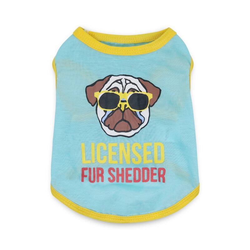 Summer Dog Clothes Thin Lightweight Breathable Vest For Teddy Pets Small Dogs Puppies Cats Thin Vest For Small Dogs Puppies