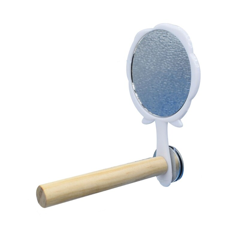 Wooden Pet Bird Toys with Mirror
