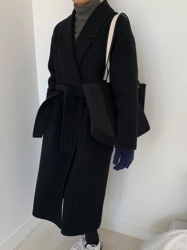 Women's Canvas Solid Color Elegant Square Open Handbag