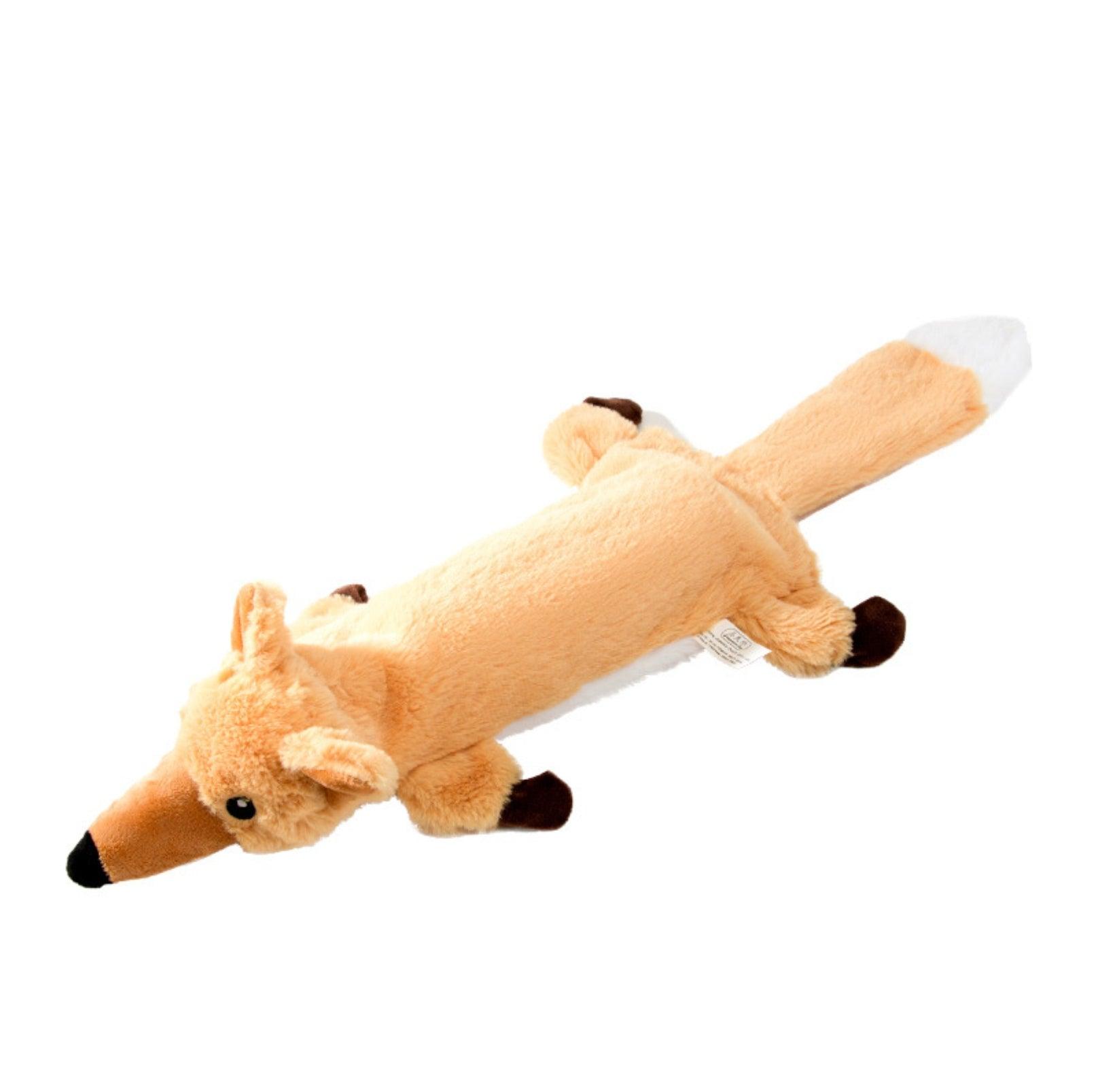 Animal Style Pocketed Plush Dog Toy - Fillable with Water Bottle for Extra Fun