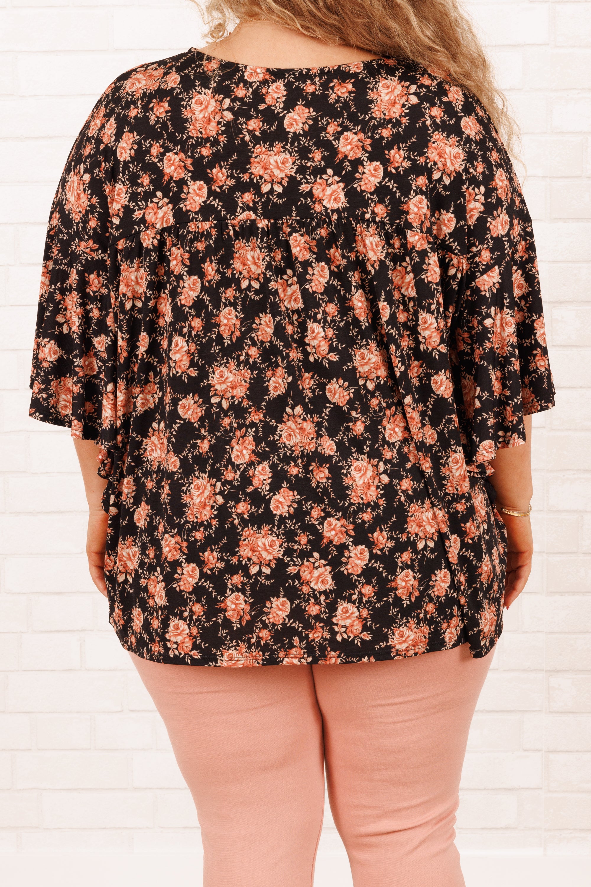 Keep You On My Mind Top. Black Mauve