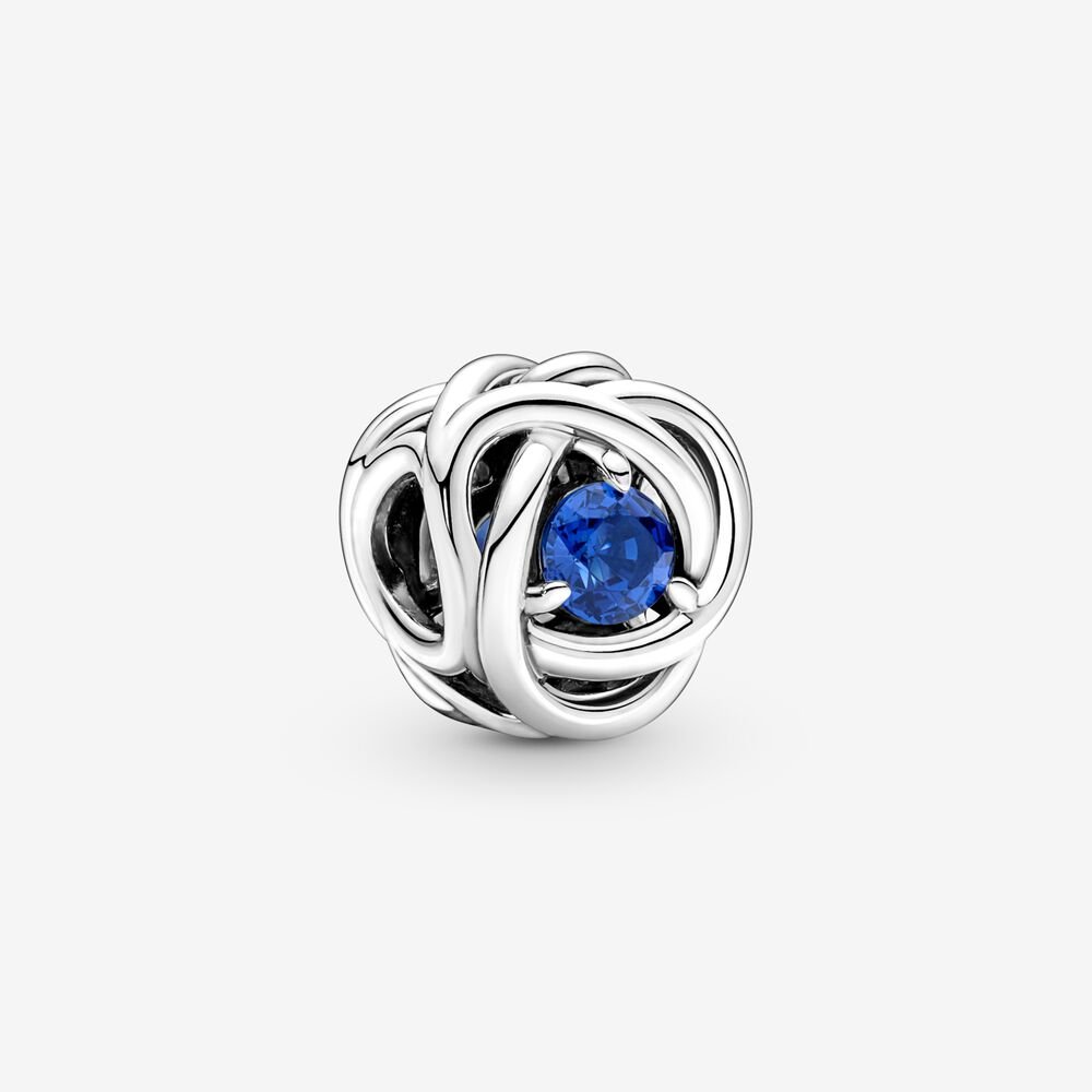 Blue Eternity Circle Pandora Charm