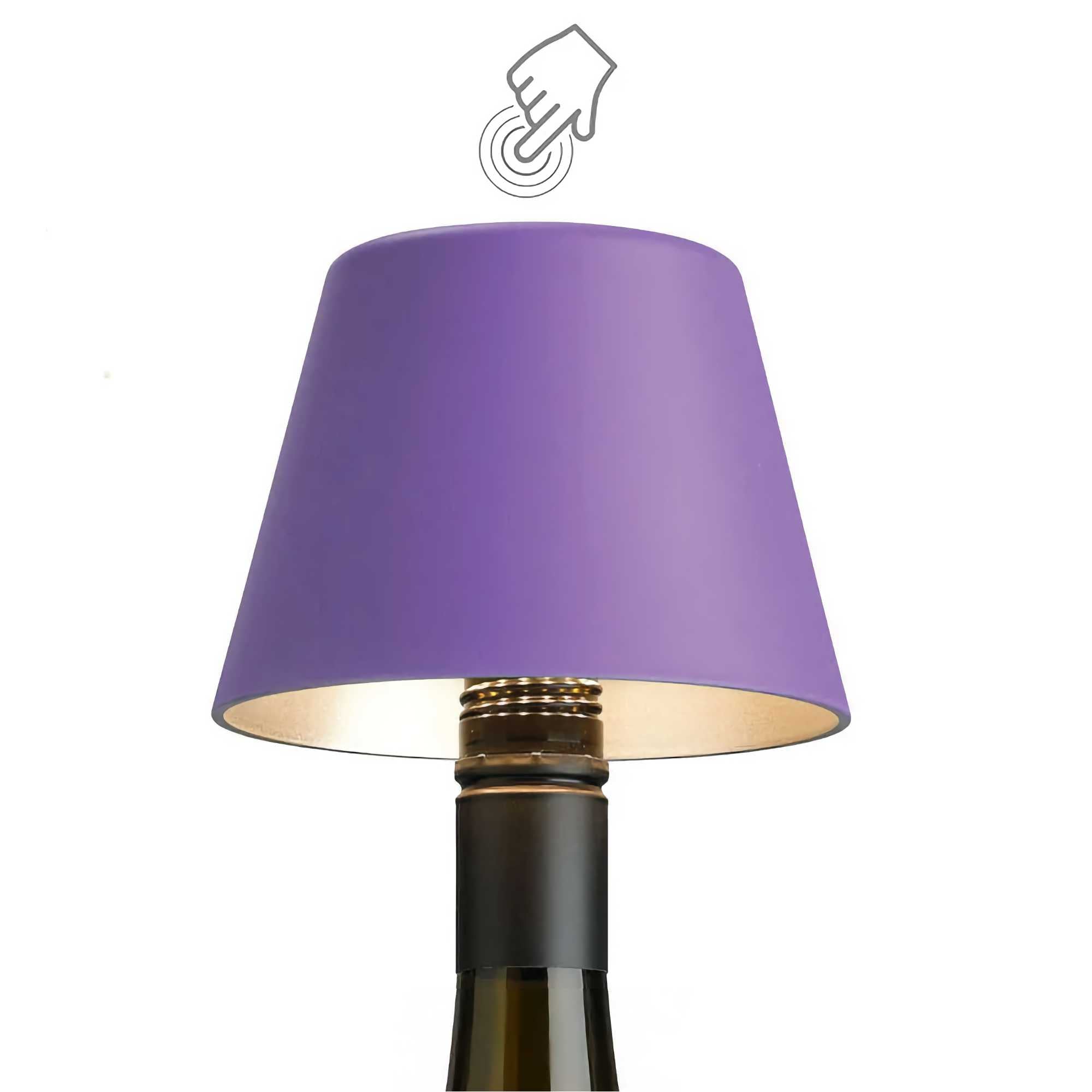Sompex TOP 2.0 bottle light. lilac