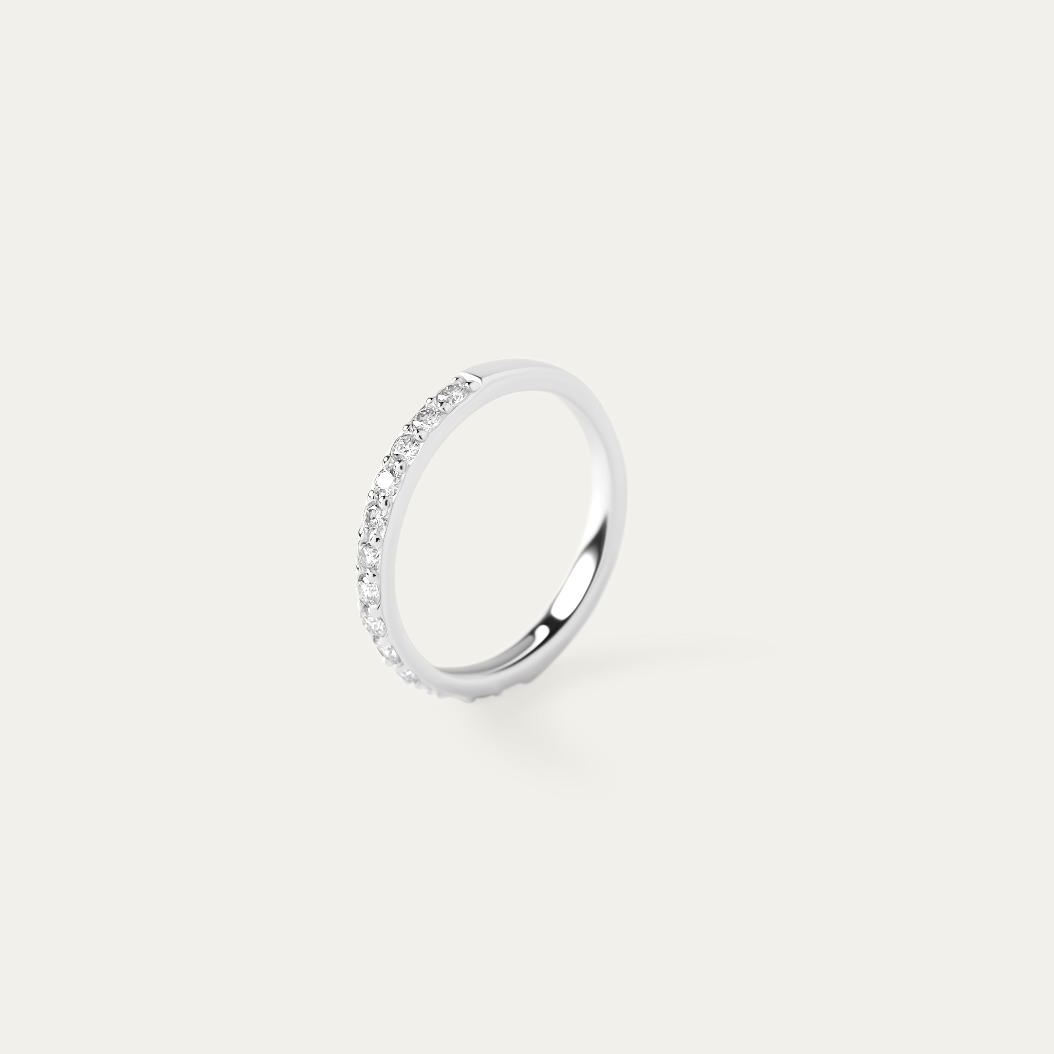 Kerr 2.2ct Moissanite Ring (925 Sterling Silver. Size 7)