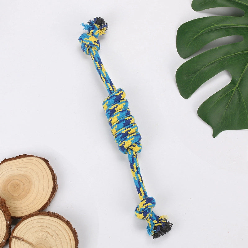 Simple Molar Bite Resistant Cotton Rope Pet Toy Ball