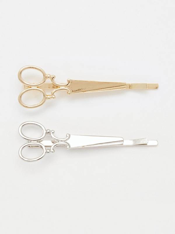 Original Stylish Solid Color Scissor Shape Hair Band