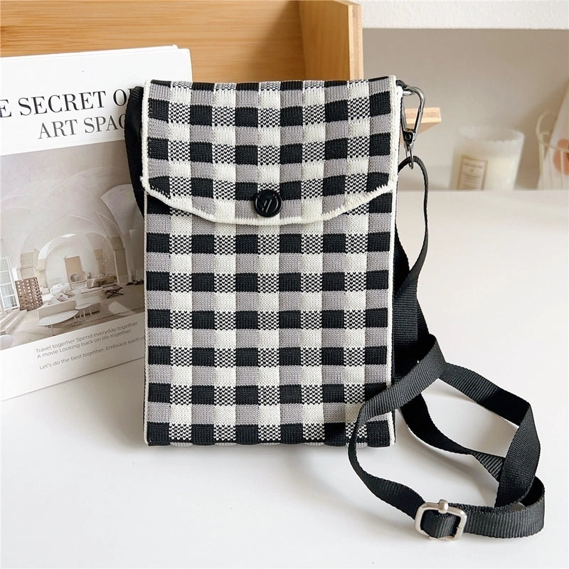Women's Mini Spring&summer Knit Vacation Shoulder Bag