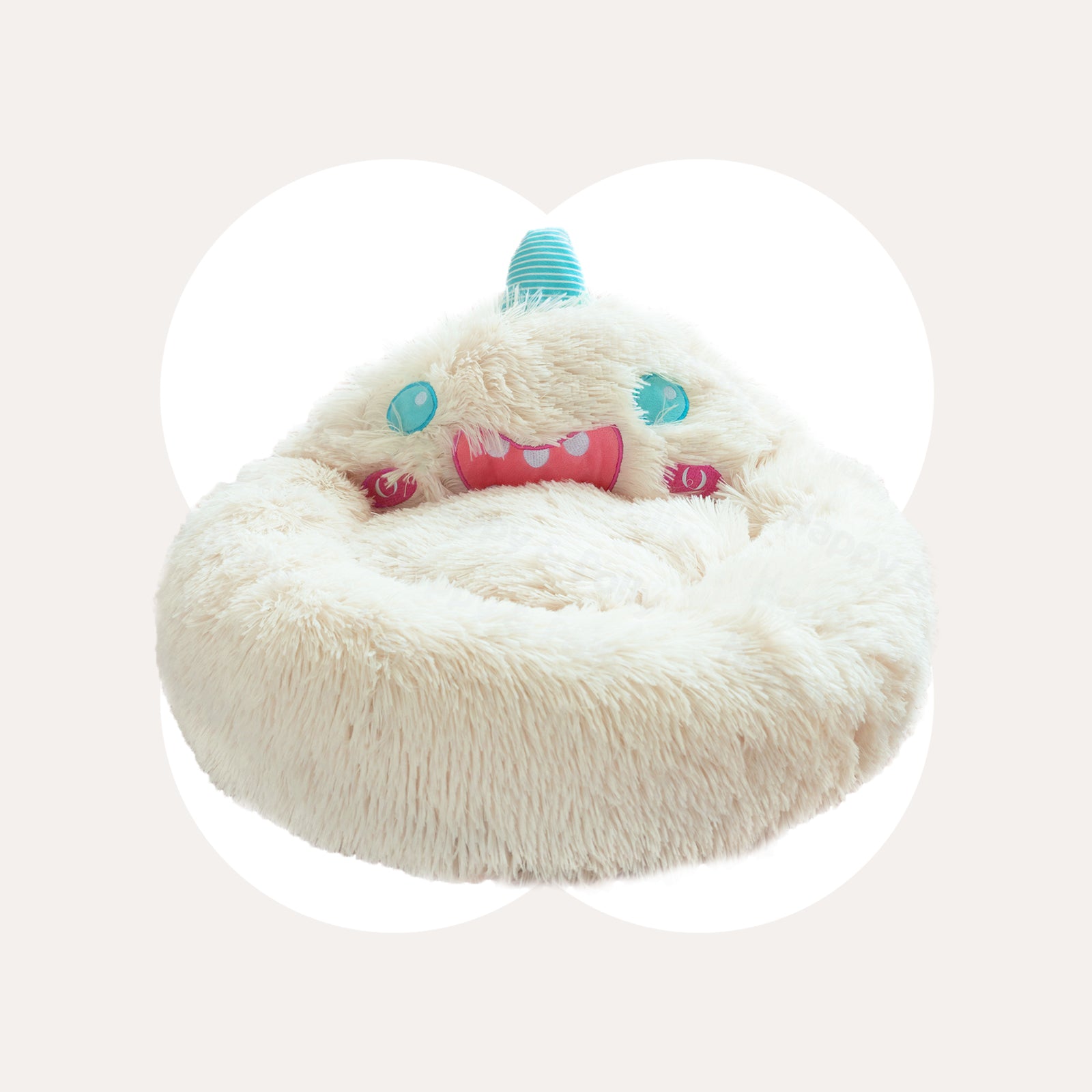 Snow Monster Cat Bed